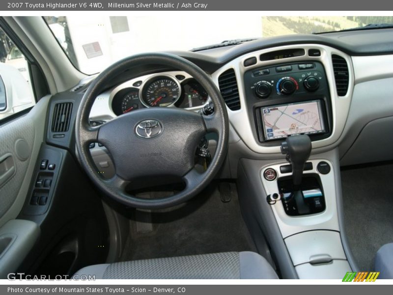Millenium Silver Metallic / Ash Gray 2007 Toyota Highlander V6 4WD