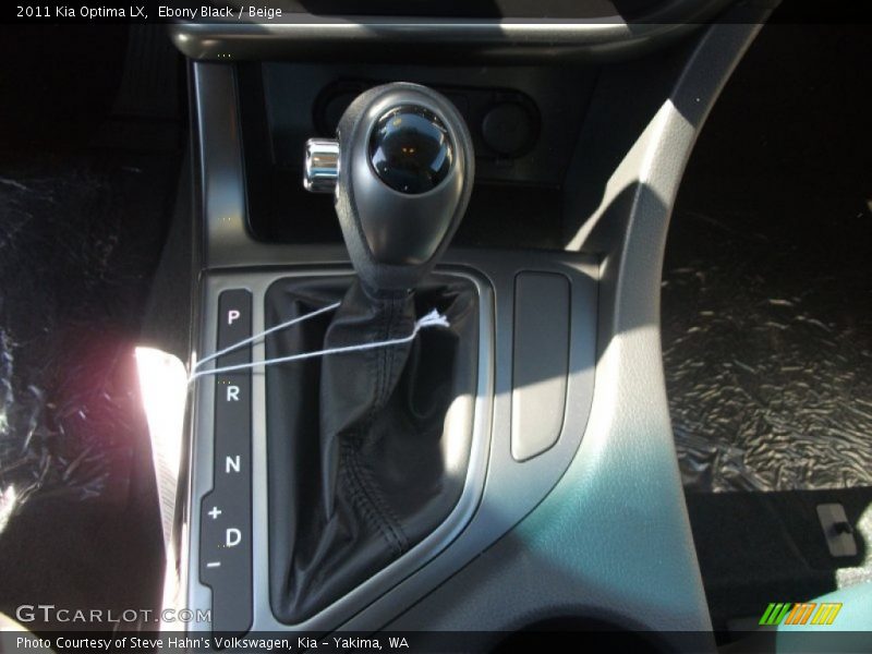 Ebony Black / Beige 2011 Kia Optima LX