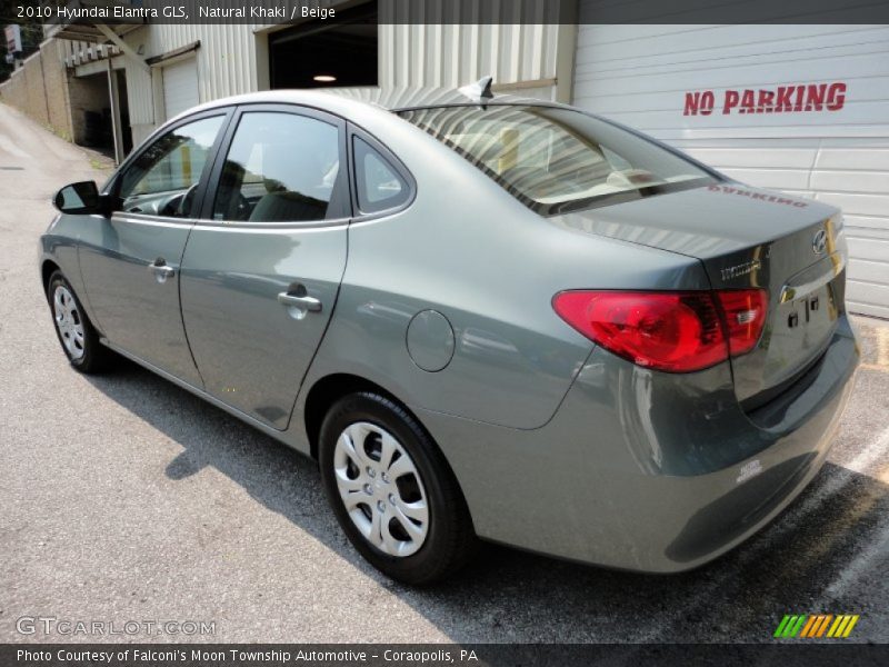 Natural Khaki / Beige 2010 Hyundai Elantra GLS