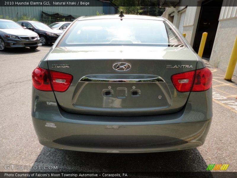 Natural Khaki / Beige 2010 Hyundai Elantra GLS