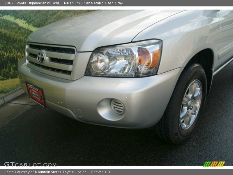 Millenium Silver Metallic / Ash Gray 2007 Toyota Highlander V6 4WD