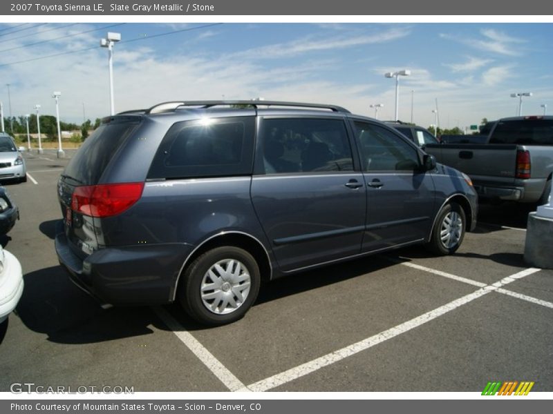 Slate Gray Metallic / Stone 2007 Toyota Sienna LE