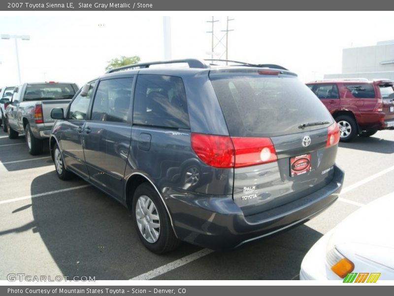 Slate Gray Metallic / Stone 2007 Toyota Sienna LE