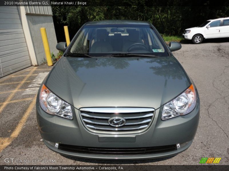 Natural Khaki / Beige 2010 Hyundai Elantra GLS