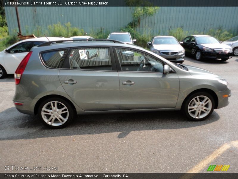Carbon Gray Mist / Black 2010 Hyundai Elantra Touring SE