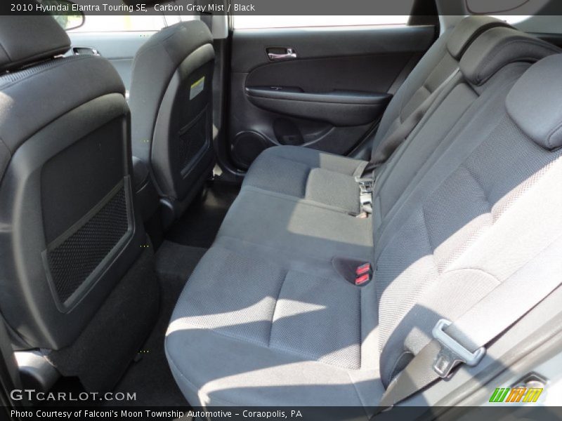  2010 Elantra Touring SE Black Interior