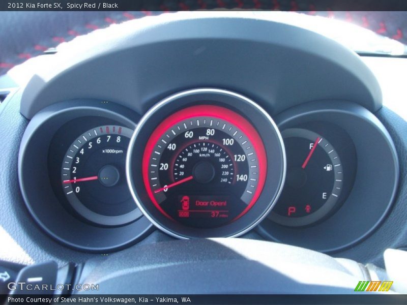  2012 Forte SX SX Gauges