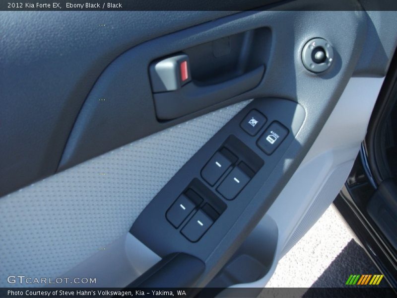 Ebony Black / Black 2012 Kia Forte EX