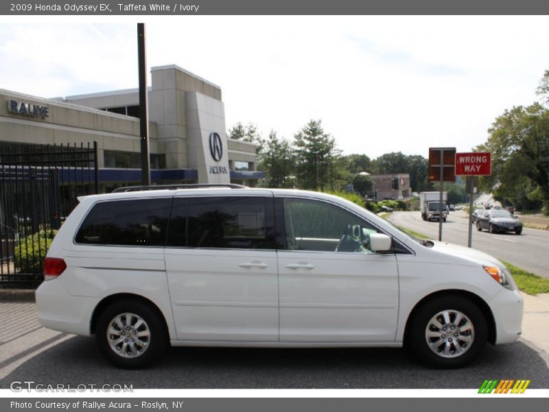 Taffeta White / Ivory 2009 Honda Odyssey EX