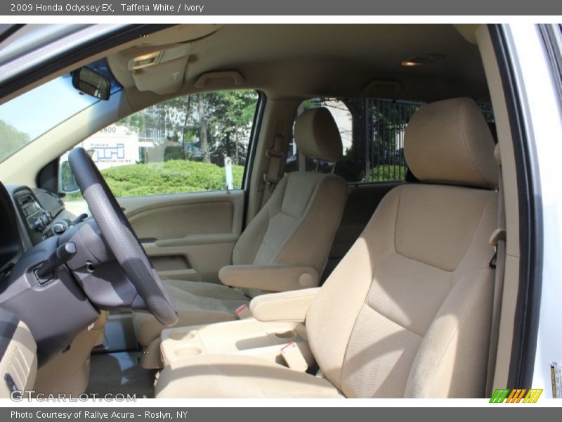 Taffeta White / Ivory 2009 Honda Odyssey EX