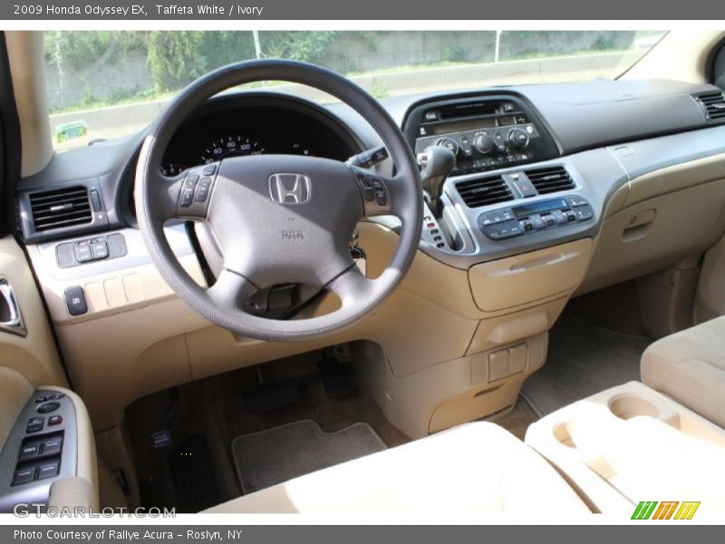 Taffeta White / Ivory 2009 Honda Odyssey EX