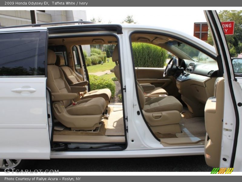 Taffeta White / Ivory 2009 Honda Odyssey EX