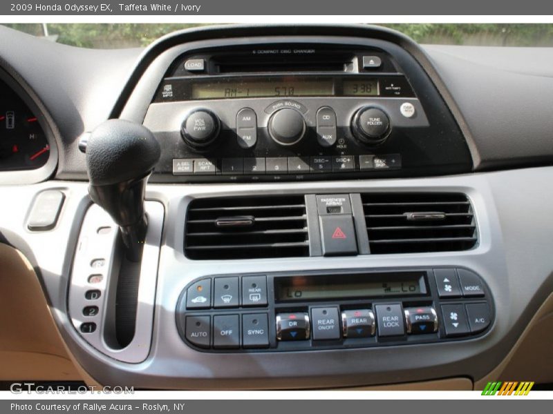 Taffeta White / Ivory 2009 Honda Odyssey EX