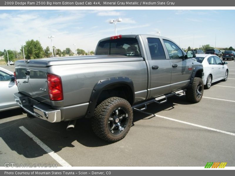 Mineral Gray Metallic / Medium Slate Gray 2009 Dodge Ram 2500 Big Horn Edition Quad Cab 4x4