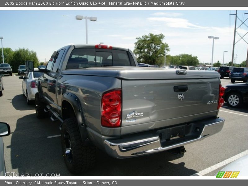 Mineral Gray Metallic / Medium Slate Gray 2009 Dodge Ram 2500 Big Horn Edition Quad Cab 4x4