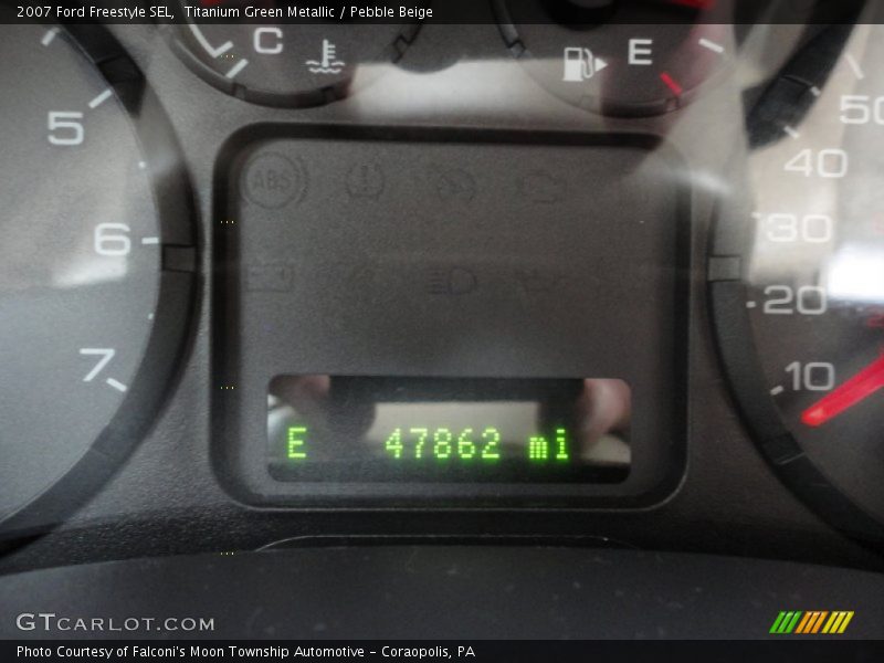 Titanium Green Metallic / Pebble Beige 2007 Ford Freestyle SEL