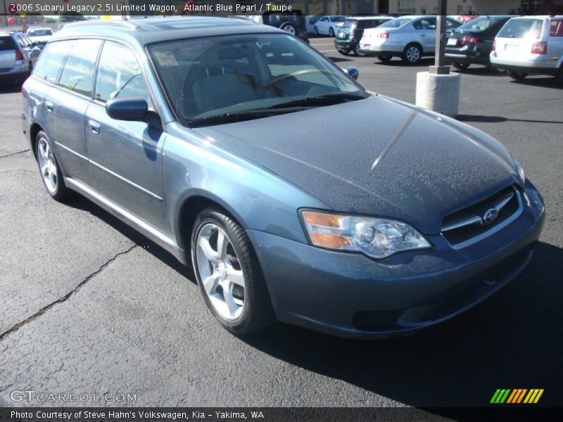 Atlantic Blue Pearl / Taupe 2006 Subaru Legacy 2.5i Limited Wagon