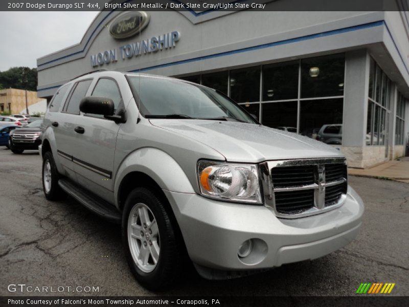 Bright Silver Metallic / Dark Slate Gray/Light Slate Gray 2007 Dodge Durango SLT 4x4