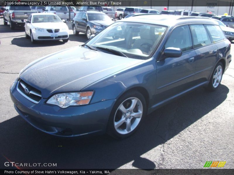 Atlantic Blue Pearl / Taupe 2006 Subaru Legacy 2.5i Limited Wagon