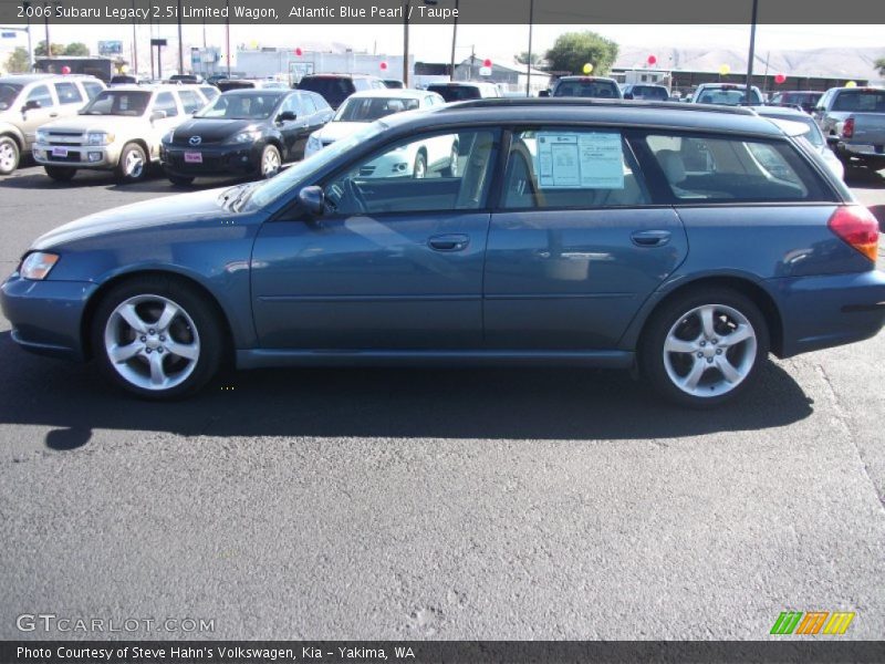 Atlantic Blue Pearl / Taupe 2006 Subaru Legacy 2.5i Limited Wagon