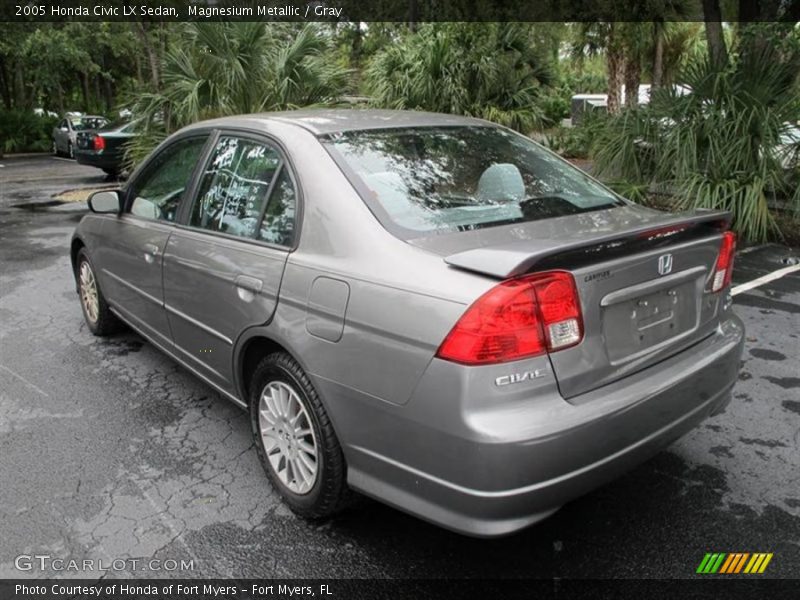 Magnesium Metallic / Gray 2005 Honda Civic LX Sedan