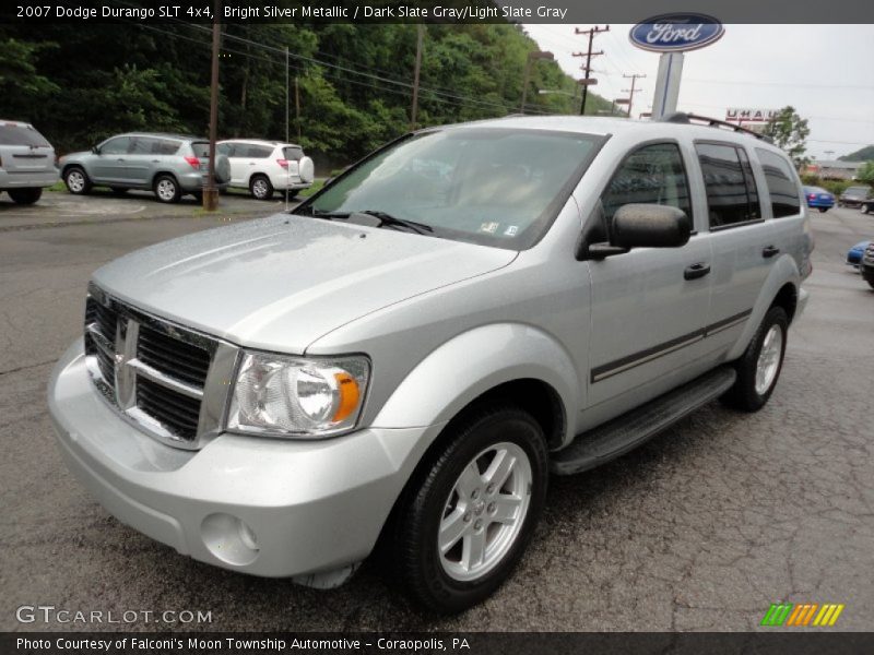 Bright Silver Metallic / Dark Slate Gray/Light Slate Gray 2007 Dodge Durango SLT 4x4