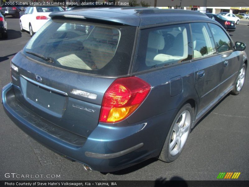 Atlantic Blue Pearl / Taupe 2006 Subaru Legacy 2.5i Limited Wagon