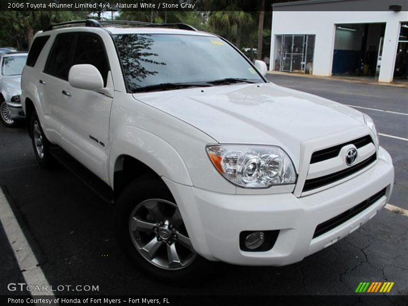 Natural White / Stone Gray 2006 Toyota 4Runner Limited 4x4