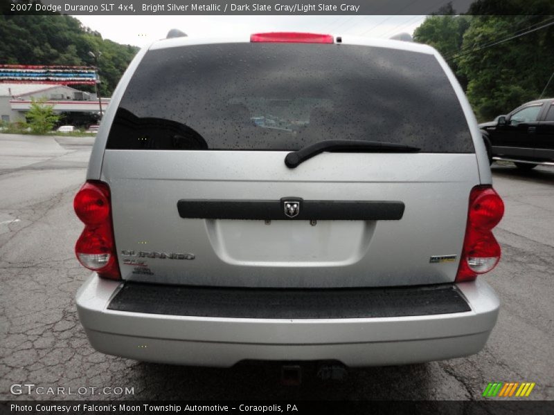 Bright Silver Metallic / Dark Slate Gray/Light Slate Gray 2007 Dodge Durango SLT 4x4