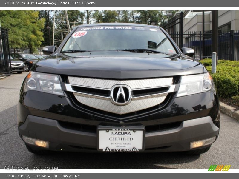 Formal Black / Ebony 2008 Acura MDX Technology