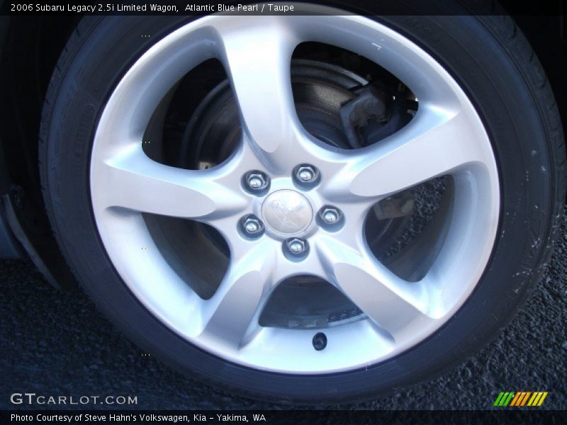 Atlantic Blue Pearl / Taupe 2006 Subaru Legacy 2.5i Limited Wagon