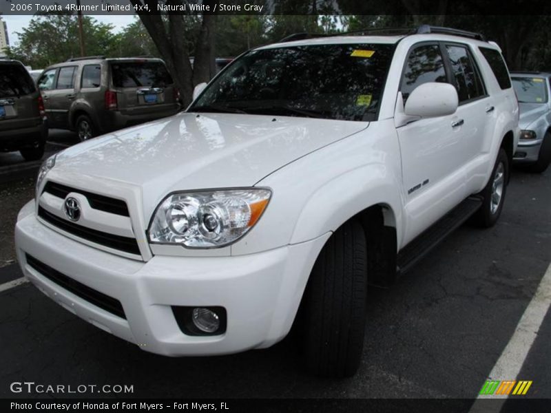 Natural White / Stone Gray 2006 Toyota 4Runner Limited 4x4