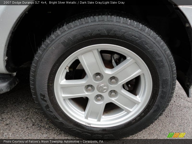 Bright Silver Metallic / Dark Slate Gray/Light Slate Gray 2007 Dodge Durango SLT 4x4