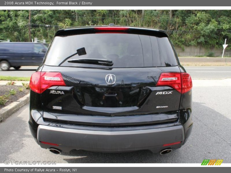 Formal Black / Ebony 2008 Acura MDX Technology