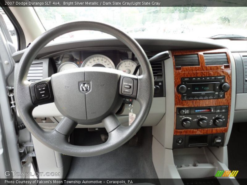 Bright Silver Metallic / Dark Slate Gray/Light Slate Gray 2007 Dodge Durango SLT 4x4