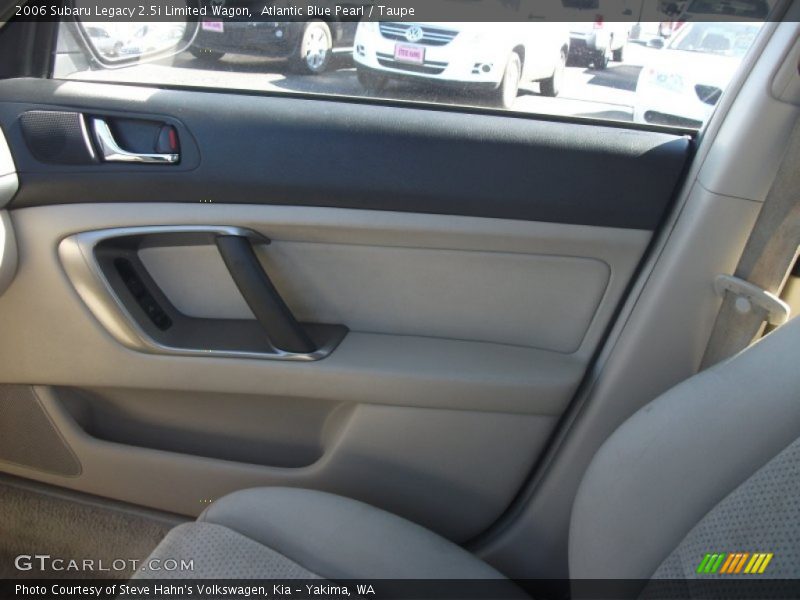 Atlantic Blue Pearl / Taupe 2006 Subaru Legacy 2.5i Limited Wagon