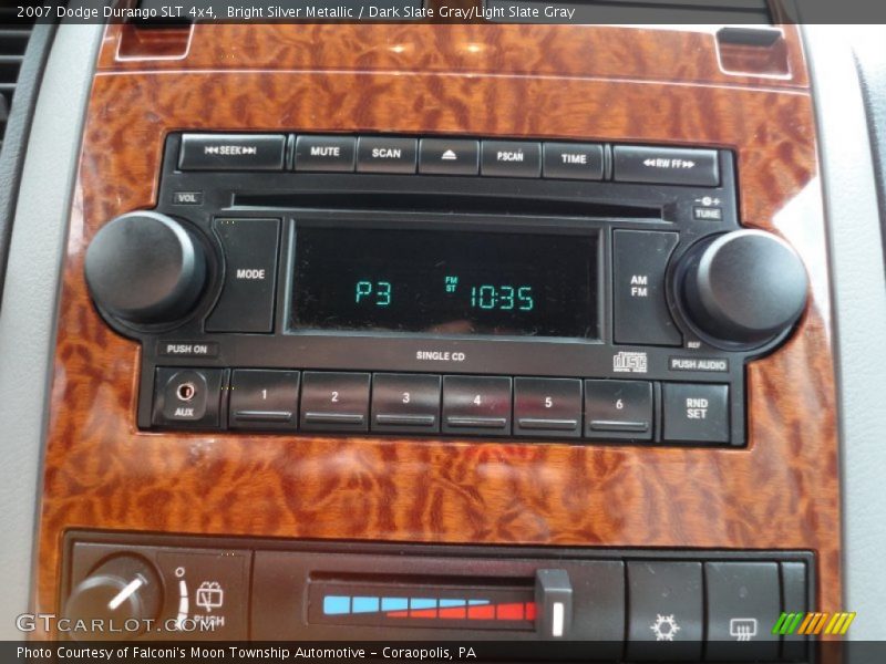 Bright Silver Metallic / Dark Slate Gray/Light Slate Gray 2007 Dodge Durango SLT 4x4