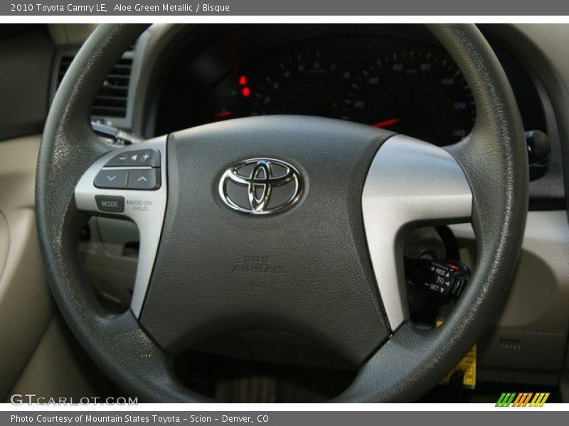 Aloe Green Metallic / Bisque 2010 Toyota Camry LE