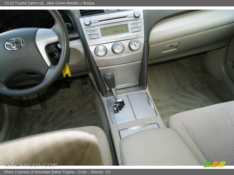 Aloe Green Metallic / Bisque 2010 Toyota Camry LE