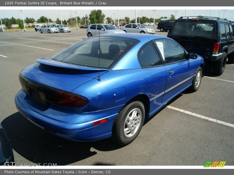  1995 Sunfire SE Coupe Brilliant Blue Metallic
