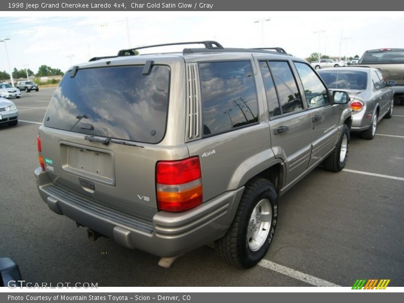 Char Gold Satin Glow / Gray 1998 Jeep Grand Cherokee Laredo 4x4