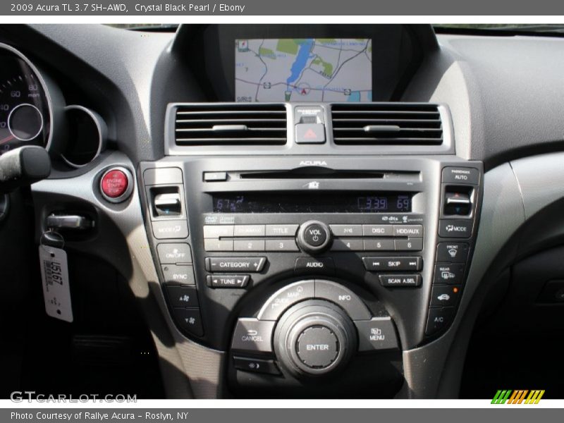 Crystal Black Pearl / Ebony 2009 Acura TL 3.7 SH-AWD