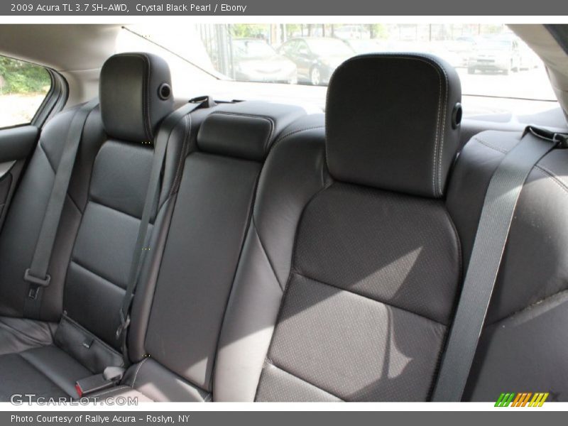 Crystal Black Pearl / Ebony 2009 Acura TL 3.7 SH-AWD