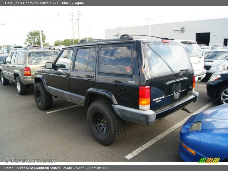Black / Agate 1999 Jeep Cherokee Classic 4x4