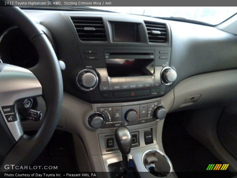 Sizzling Crimson Mica / Ash 2012 Toyota Highlander SE 4WD