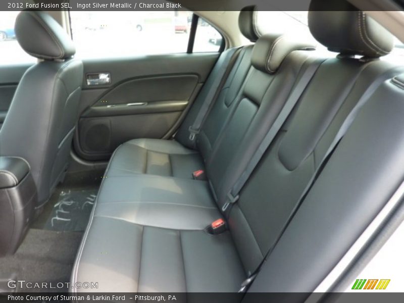 Ingot Silver Metallic / Charcoal Black 2012 Ford Fusion SEL