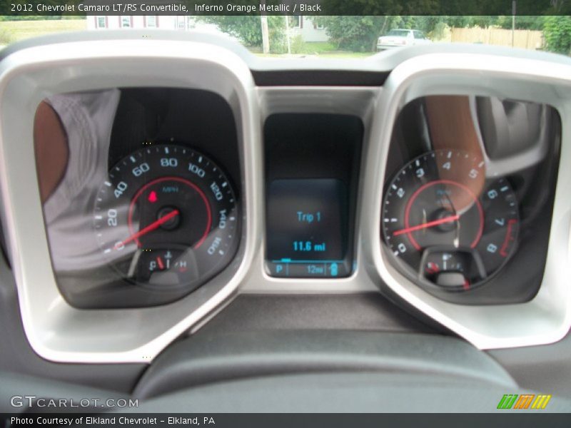  2012 Camaro LT/RS Convertible LT/RS Convertible Gauges