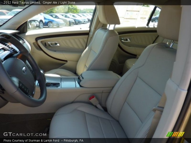  2012 Taurus Limited Light Stone Interior