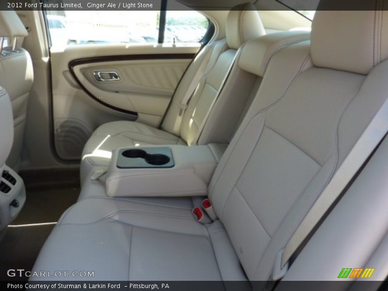  2012 Taurus Limited Light Stone Interior