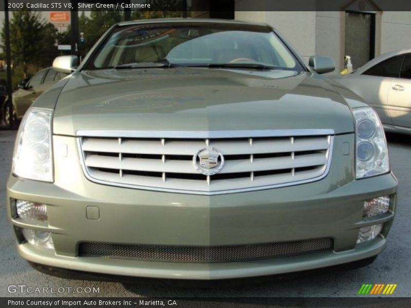 Silver Green / Cashmere 2005 Cadillac STS V8